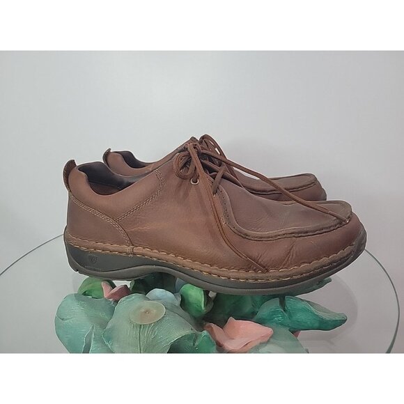 Red Wing Brown Oxford Shoes 11.5 D Moc Toe Vintage USA Style 4042 - Picture 1 of 7